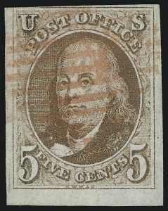 Sale 905, Lot 1198, 1847 Issue
