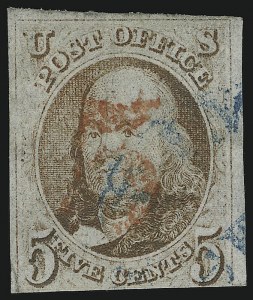 Sale 905, Lot 1210, 1847 Issue