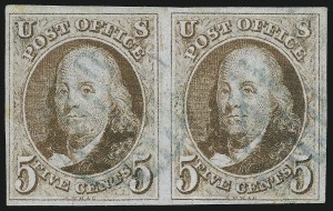 Sale 905, Lot 1215, 1847 Issue