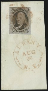 Sale 905, Lot 1223, 1847 Issue