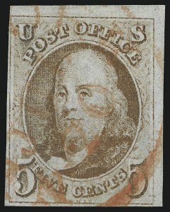 Sale 905, Lot 1226, 1847 Issue