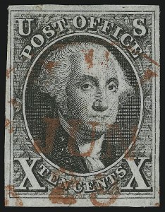 Sale 905, Lot 1231, 1847 Issue