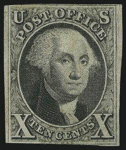 Sale 905, Lot 1242, 1847 Issue
