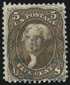 Sale 905, Lot 1493, 1861-66 Issue