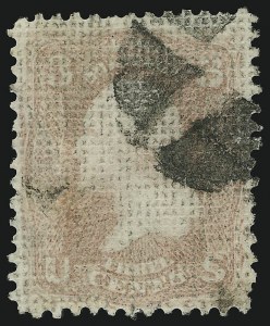 Sale 905, Lot 1522, 1867-68 Grilled Issue