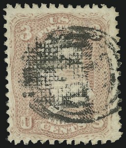 Sale 905, Lot 1530, 1867-68 Grilled Issue