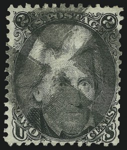 Sale 905, Lot 1534, 1867-68 Grilled Issue