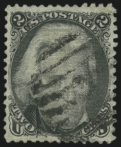 Sale 905, Lot 1535, 1867-68 Grilled Issue