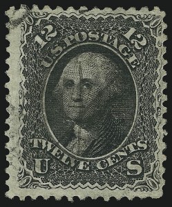Sale 905, Lot 1541, 1867-68 Grilled Issue