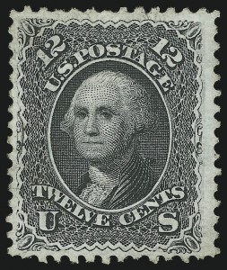 Sale 905, Lot 1547, 1867-68 Grilled Issue