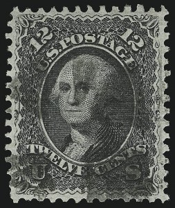 Sale 905, Lot 1548, 1867-68 Grilled Issue