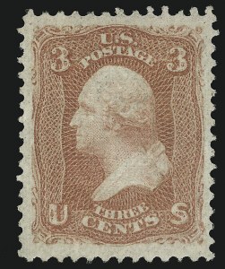 Sale 905, Lot 1559, 1867-68 Grilled Issue