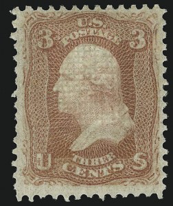 Sale 905, Lot 1560, 1867-68 Grilled Issue