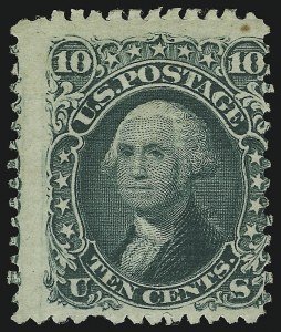 Sale 905, Lot 1564, 1867-68 Grilled Issue