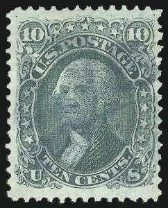 Sale 905, Lot 1565, 1867-68 Grilled Issue