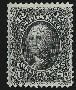 Sale 905, Lot 1569, 1867-68 Grilled Issue