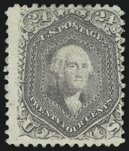 Sale 905, Lot 1575, 1867-68 Grilled Issue