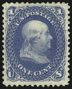 Sale 905, Lot 1583, 1875 Re-Issue of 1861-66 Issue