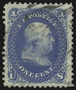 Sale 905, Lot 1586, 1875 Re-Issue of 1861-66 Issue