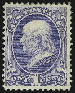 Sale 905, Lot 1752, 1870-88 Bank Note Issues (National Grills, Scott 134 thru 144)