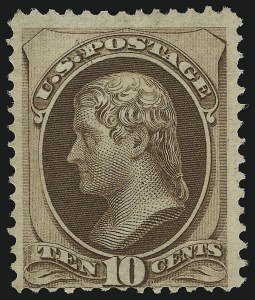 Sale 905, Lot 1772, 1870-88 Bank Note Issues (National Grills, Scott 134 thru 144)