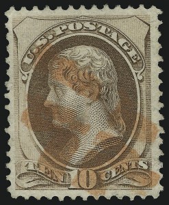 Sale 905, Lot 1775, 1870-88 Bank Note Issues (National Grills, Scott 134 thru 144)