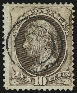 Sale 905, Lot 1776, 1870-88 Bank Note Issues (National Grills, Scott 134 thru 144)