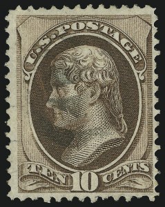 Sale 905, Lot 1777, 1870-88 Bank Note Issues (National Grills, Scott 134 thru 144)