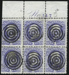 Sale 905, Lot 1820, 1870-88 Bank Note Issues (Scott 156 thru 166)