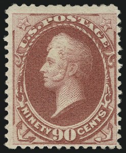 Sale 905, Lot 1890, 1870-88 Bank Note Issues (Scott 178 thru 191)