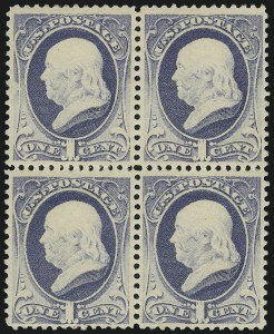 Sale 905, Lot 1896, 1870-88 Bank Note Issues (Scott 205 thru 218)