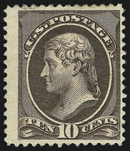 Sale 905, Lot 1906, 1870-88 Bank Note Issues (Scott 205 thru 218)