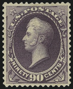 Sale 905, Lot 1939, 1870-88 Bank Note Issues (Scott 205 thru 218)