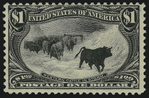 Sale 905, Lot 2226, 1898 Trans-Mississippi Issue, $1.00 Trans-Mississippi (292) Sale 905, Lot 2226, 1898 Trans-Mississippi Issue