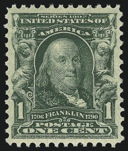 Sale 905, Lot 2287, 1902-08 Issues (Scott 300 thru 320)