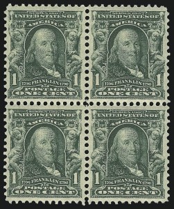 Sale 905, Lot 2288, 1902-08 Issues (Scott 300 thru 320)