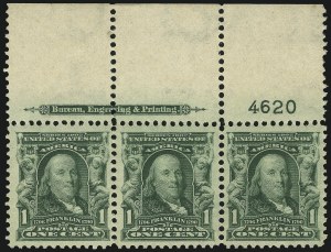 Sale 905, Lot 2289, 1902-08 Issues (Scott 300 thru 320)