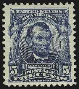 Sale 905, Lot 2293, 1902-08 Issues (Scott 300 thru 320)