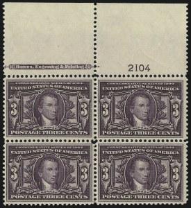 Sale 905, Lot 2360, Louisiana Purchase, Jamestown Issues