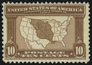 Sale 905, Lot 2372, Louisiana Purchase, Jamestown Issues
