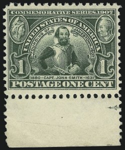 Sale 905, Lot 2374, Louisiana Purchase, Jamestown Issues