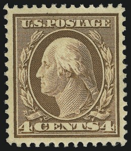 Sale 905, Lot 2383, 1908-09 Washington-Franklin Issues (Scott 331 thru 356)