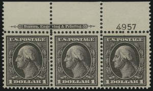 Sale 905, Lot 2397, 1908-09 Washington-Franklin Issues (Scott 331 thru 356)