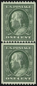 Sale 905, Lot 2405, 1908-09 Washington-Franklin Issues (Scott 331 thru 356)