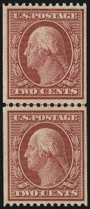 Sale 905, Lot 2411, 1908-09 Washington-Franklin Issues (Scott 331 thru 356)