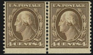 Sale 905, Lot 2425, 1908-09 Washington-Franklin Issues (Scott 331 thru 356)