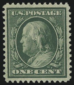 Sale 905, Lot 2432, Washington-Franklin Issues (Bluish Paper)