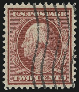 Sale 905, Lot 2434, Washington-Franklin Issues (Bluish Paper)