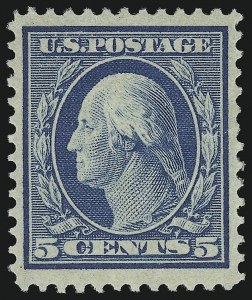 Sale 905, Lot 2439, Washington-Franklin Issues (Bluish Paper)