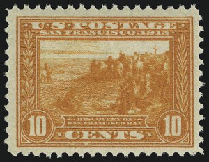 Sale 905, Lot 2512, 1913-15 Panama-Pacific Issue (Scott 397 thru 404)